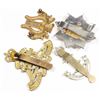 Image 2 : #205 Lot 4 Cap badges Canadian Intelligence Corps