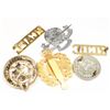 Image 2 : #206 Lot of Canadian Cap badges Shoulder Titles
