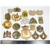 Image 1 : #212 Lot of 19 European Military Dutch Badges