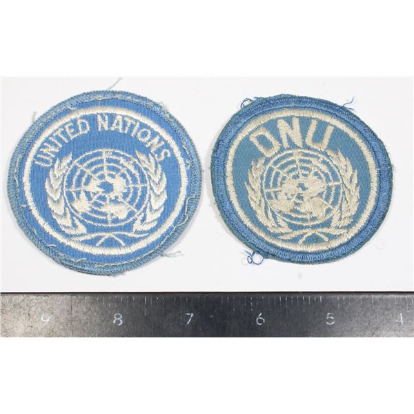 #214 Cold War era United Nations Uniform Patch Set
