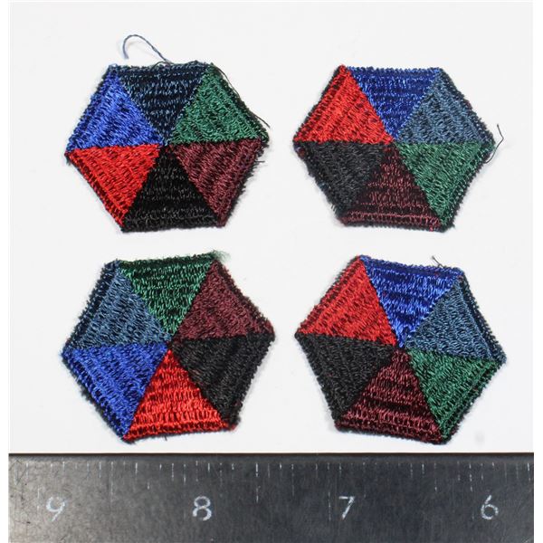 #215 WW2 Canadian Pacific Battledress Patch Pair