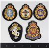 Image 1 : #227 Canadian Military Police Cloth Cap Badge Lot