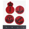 Image 1 : #237 4 Canadian Military Trade Insignia Mortar