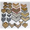 Image 2 : #240 25 Canadian Military Chevron Rank Insignia