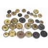 Image 2 : #247 30 Assorted Era Military Police Buttons