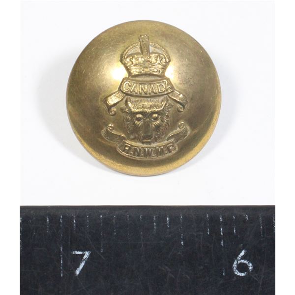 #253 Royal North West Mouned Police Button Gaunt