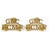 Image 4 : #254 1980'S RCMP Cap Badge Collar Shoulder Set