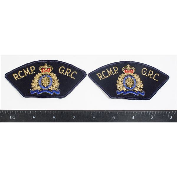 #257 1990s Royal Canadian Mounted Police Title Set