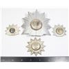 Image 1 : #258 German Polizei Police Cap Badge Lot