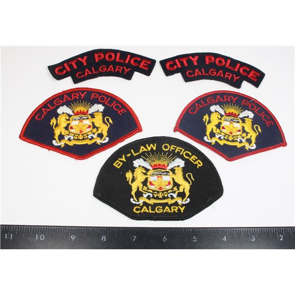 #263 Calgary Police Law Enforcement Patch Lot