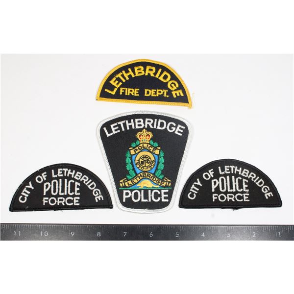 #264 Lethbridge Police Law Enforcement Patch Lot