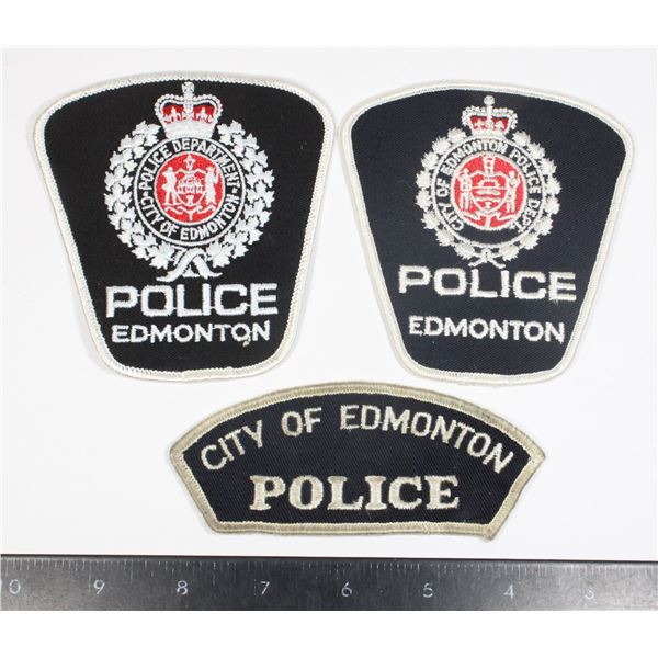 #265 Edmonton Police Law Enforcement Patch Lot