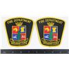 Image 1 : #270 Pair Brampton Ontario Fire Department Patch