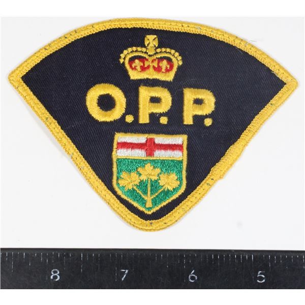 #272 OPP Ontario Provincial Police Shoulder Title