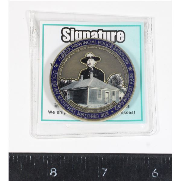 #275 2017 Coleman Alberta Provincial Police Coin