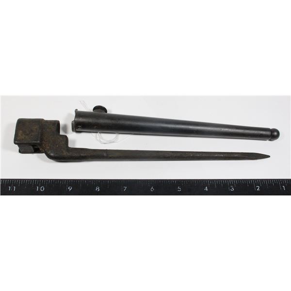 #277 WW2 British Canadian Enfield No4 MKII Bayonet