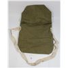 Image 4 : #282 WW2 1942 British Gas Mask Bag w/ Strap