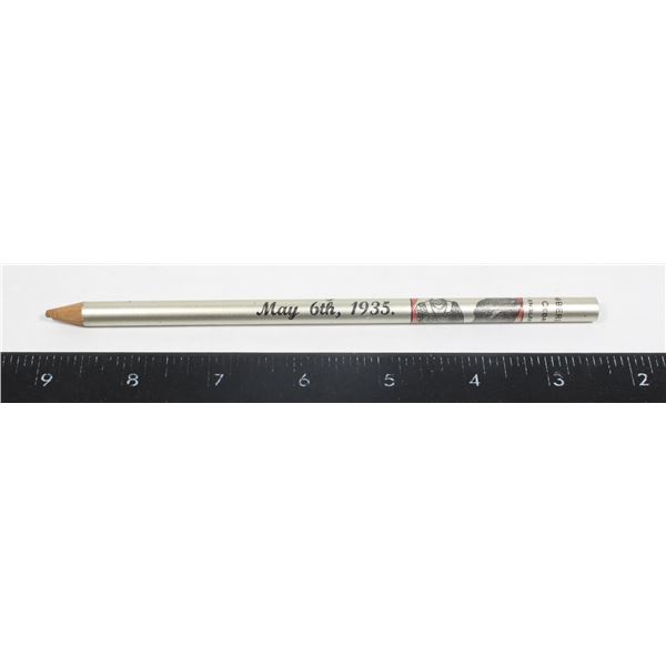 #314 1935 Silver Jubilee Royal Memorabilia Pencil