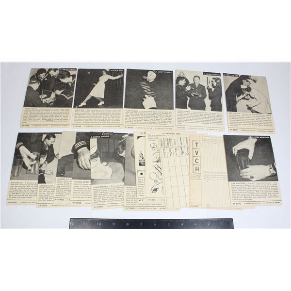 #315 WW2 Large Size Card Game 18 Cards