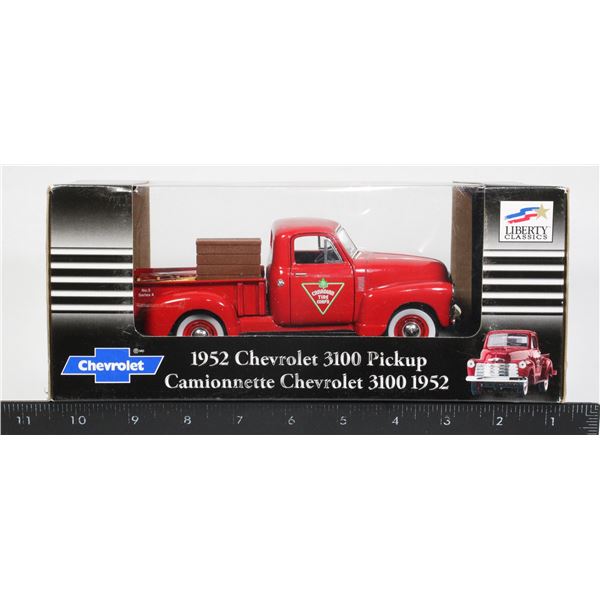 #336 1:24 Scale Diecast Chevrolet 1952 Pick Up