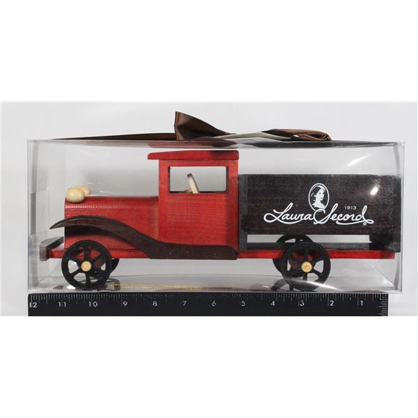 #352 Laura Second Wood Truck in box w/ tag