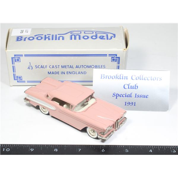 #370 1:43 Diecast 1958 Edsel Citation Membership