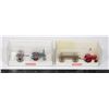 Image 1 : #376 1:87 Wiking Models Lot of 2 Tractors NOS