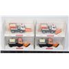 Image 1 : #377 1:87 Wiking Models Lot of 4 Snow Plows