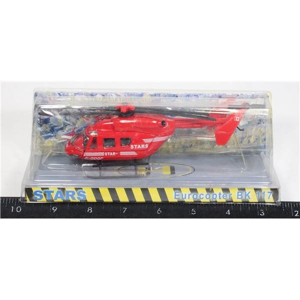 #387 STARS Toy Helicopter Small Boxed Eurocopter