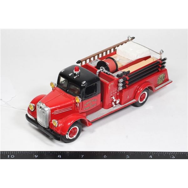 #390 Diecast International Chicago Fire Truck