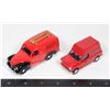 Image 1 : #406 Lledo Vanguards Diecast Austin A4C + Mini Van