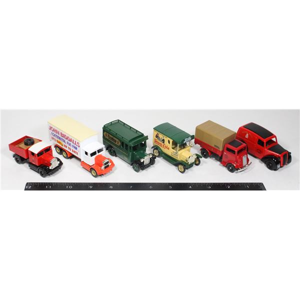 #407 Lledo Days Gone Lot of 6 Vehicles Trucks etc