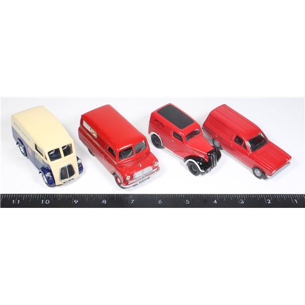 #411 Corgi Lot 4 Post Office + Morris Service Van