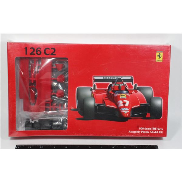 #430 Fujimi 1:20 126 C2 Ferrari Model Kit Japanese