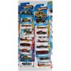 Image 4 : #446 Giant Lot of 80 Mattel Hot Wheels Cars Carded