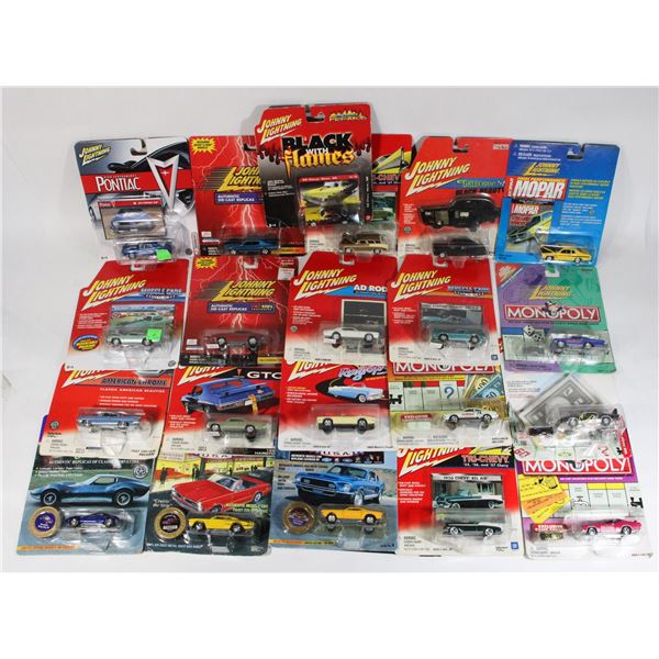 #450 Lot of 20 Johnny Lightning Cars Diecast