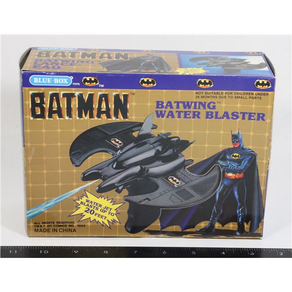 #467 Blue-Box Batman Batwing Water Blaster Sealed