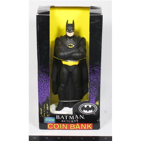 #469 1991 Batman Returns Coin Bank Boxed