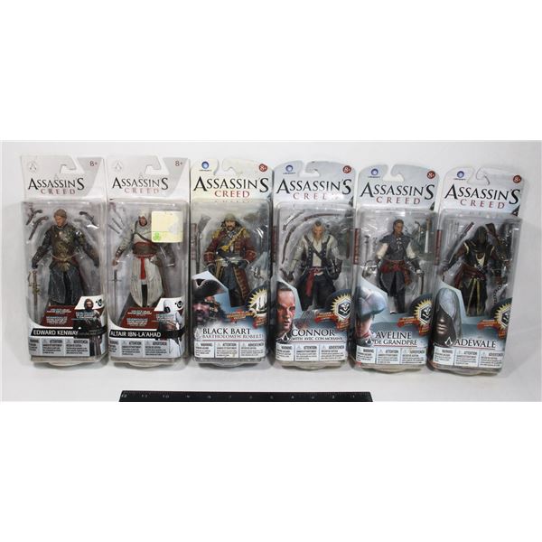 #486 McFarlane Toys Assassin's Creed Figure Lot