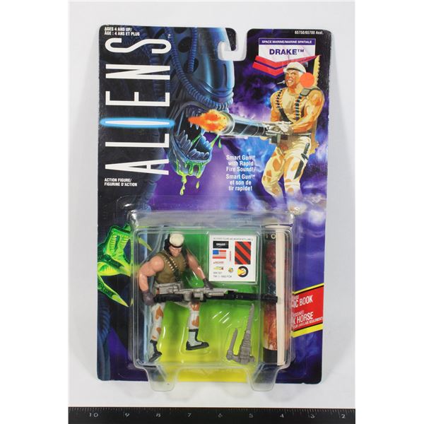#490 1993 Kenner Aliens Drake Action Figure