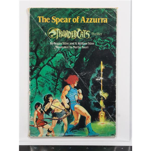 #497 Thundercats Book 1986 The Spear of Azzurra