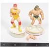 Image 1 : #518 1990 Titan Sports WWF Hulk Hogan Stamp Lot