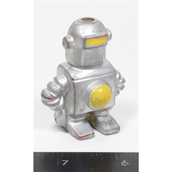 #527 1978 Wilton Cake Topper Robot Candle Holder