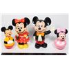 Image 1 : #534 Vintage Disney Mickey Minnie Mouse Lot of 4