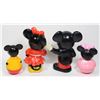 Image 2 : #534 Vintage Disney Mickey Minnie Mouse Lot of 4