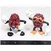 Image 1 : #544 1987 California Raisins Toys Lot of 2 Figures