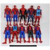 Image 1 : #559 Lot of 10 Spider-Man 12 Inch Action Figures