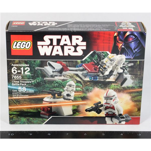 #566 Sealed Lego Star Wars 7655 Clone Troopers