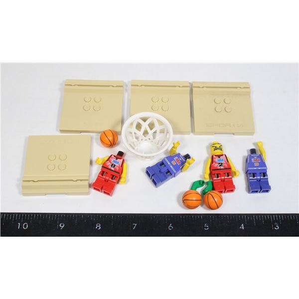 #587 Assorted Lot Lego NBA Basketball Figure Parts