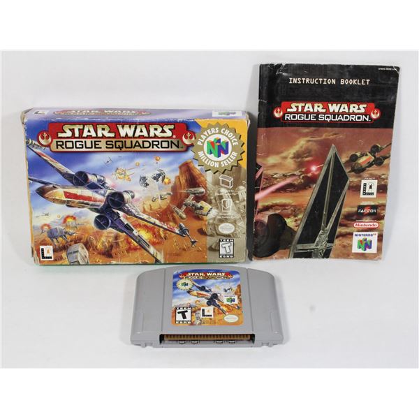 #629 Nintendo 64 N64 Star Wars Rogue Squadron